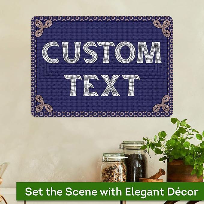 Custom Sign, Custom Street Sign, 11 Font Colors, 13 Font Styles, 4 Hole Options - Image 4
