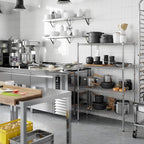 Regal Altair 18" Deep x 36" Wide x 54" Height Wire Shelving Kit | 4-Tier | NSF - Image 5