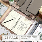 Yahenda 36 Pcs Spiral Notebook Bulk A5 Journal Lined 8.3'' x 5.5'' Writing - Image 2