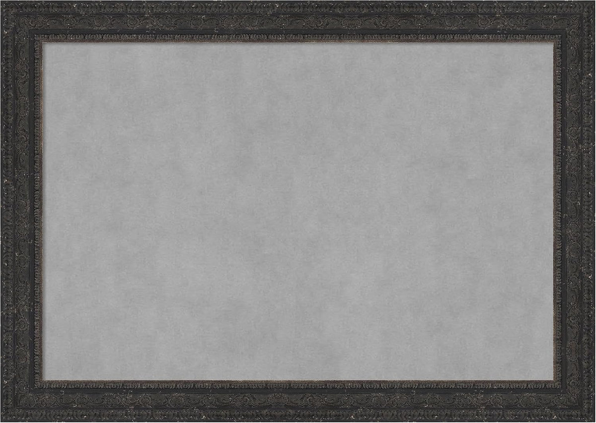 Amanti Art Black Framed Magnetic Board 29x41 Large Vision Board