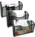 EasyPAG 3 Single Pocket Wall File Organizer, Mesh Hanging File Folder Organizer by EasyPAG