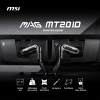 msi mag mt201d - premium heavy duty dual shown in use