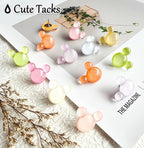 30Pcs Push Pins, Decorative Push Pin, Cute Thumb Tacks Cute Office Decor - Image 5