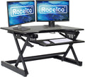 Rocelco 32" Height Adjustable Standing Desk Converter