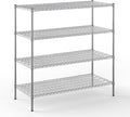 Regal Altair 24" Deep x 54" Wide x 54" Height Wire Shelving Kit | 4-Tier | NSF by Regal+Altair