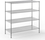 Regal Altair 24" Deep x 54" Wide x 54" Height Wire Shelving Kit | 4-Tier | NSF by Regal+Altair