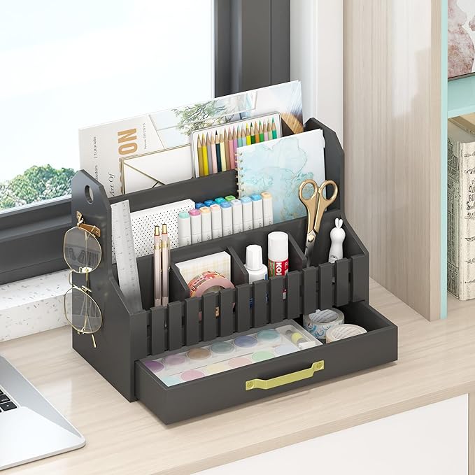 Bamboo Mail Organizer Countertop - Image 6