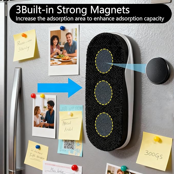 KIZZBY Magnetic Dry Erase Eraser - Image 2