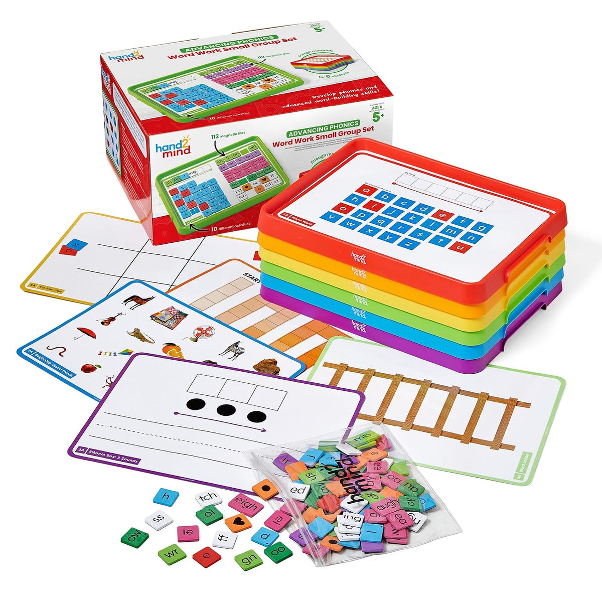 hand2mind Advancing Phonics Word Work Small Group Set, Ages 5+