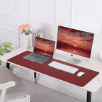 Leather Desk pad Protector, Large Desk mat - Image 7