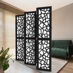 VINGLI 70'' H Room Divider, Non-Woven Fabric Privacy Screen, Indoor Partition - Image 7