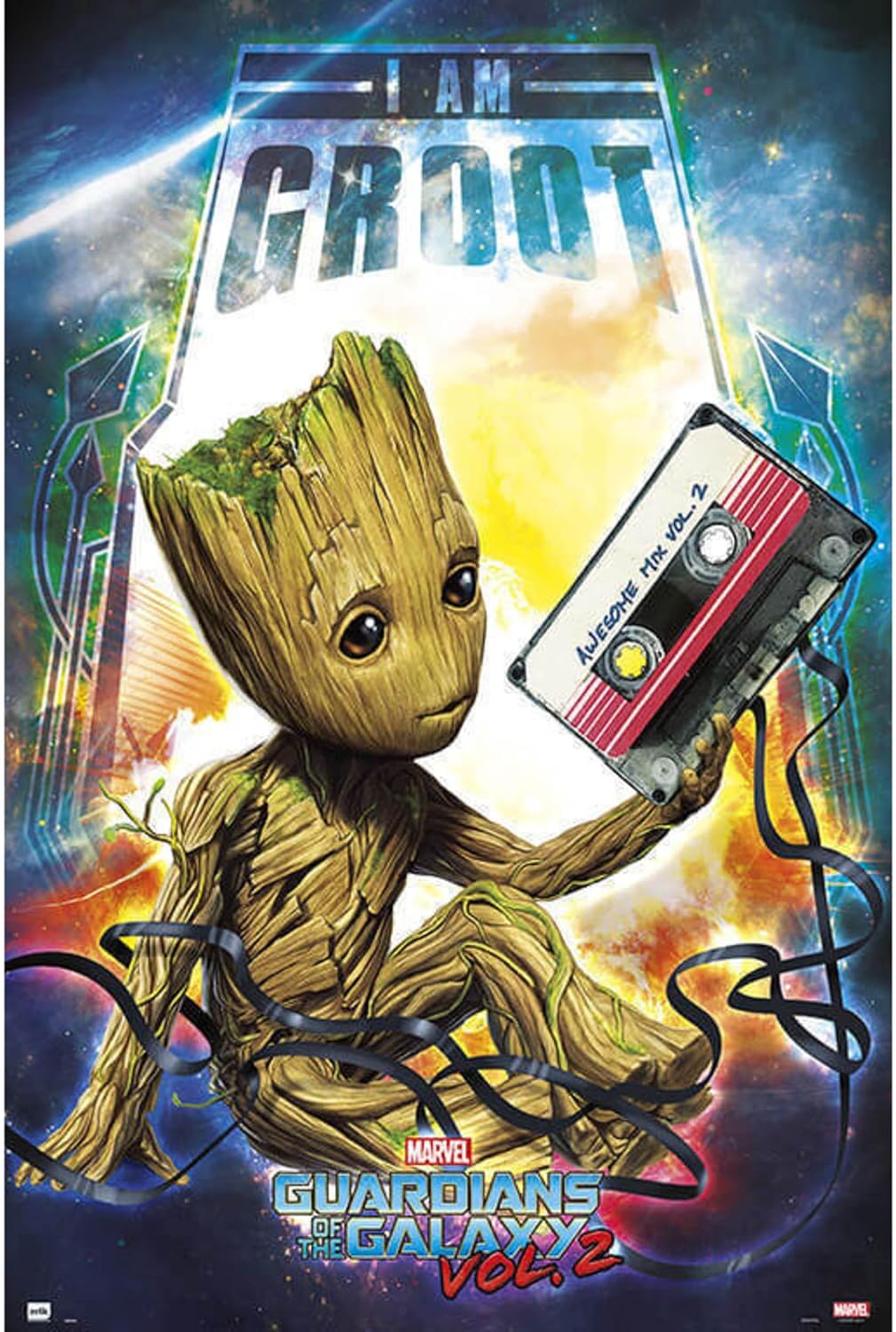 Grupo Erik editores Guardians of The Galaxy Vol 2 Groot gpe5150 – Poster