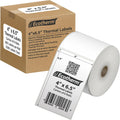 4" x 6.5" Thermal Labels | 6 Rolls | 2280 Labels | fits Zebra, Offnova Thermal