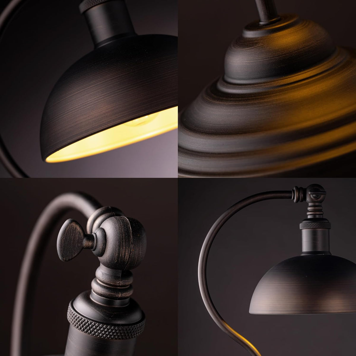 O'Bright Bankers - Cordless LED Table Lamp (Oil Rubbed Bronze)
