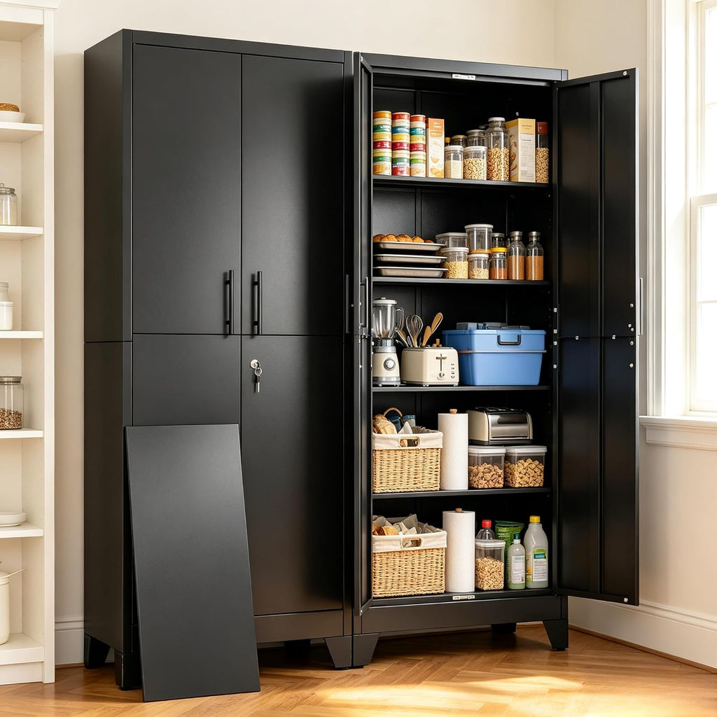 metal storage cabinets, 71" h steel locker cabinet, main product view