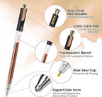 Retractable Glitter Gel Pens, 12 Colors Large Capacity Skin Tone Glitter - Image 2