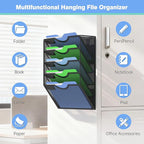 Kuntine.B Wall File Organizer Office Hanging Magazine Holder Wall File Organizer - Image 4