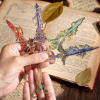 4pcs Fantasy Sword Bookmarks for Books, Planners - Image 6