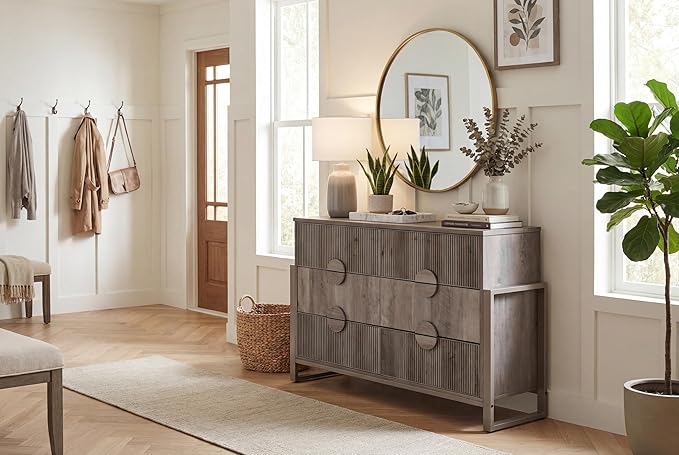 LGHM Fluted Dresser for Bedroom - Image 7