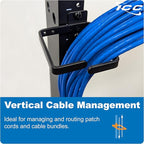 ICC 3” Metal Cable Management Ring, Rack or Wall Mount - Image 3
