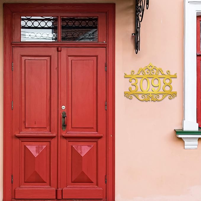 Custom Metal House Numbers for Outside | Personalized Address Numbers for House - Image 4