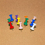 JIKIOU 800 Count Assorted Colors Push Pins - Image 3