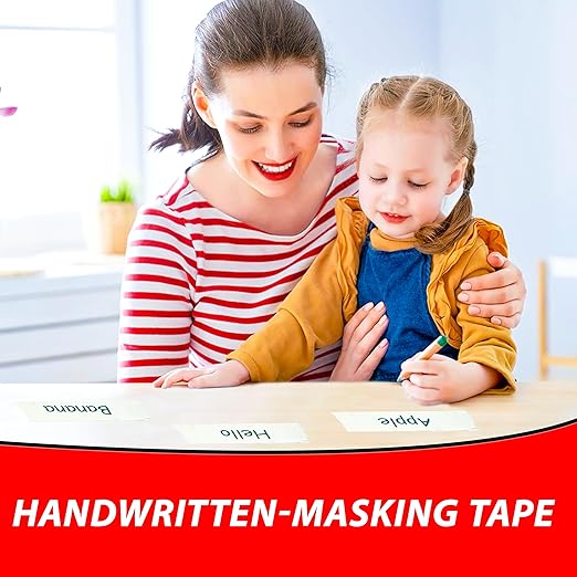 MCOTOP Wide Masking Tape, 330FT Total, Strong Adhesive, - Image 5
