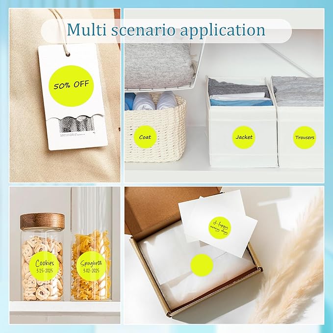 2 Inch Round Color Coding Labels - Image 7