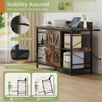 AesthLife 44" File Cabinet for Home Office, Wood Filing Credenza - Image 7