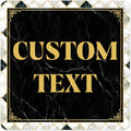 Custom Sign, Custom Street Sign, 11 Font Colors, 13 Font Styles, 4 Hole Options
