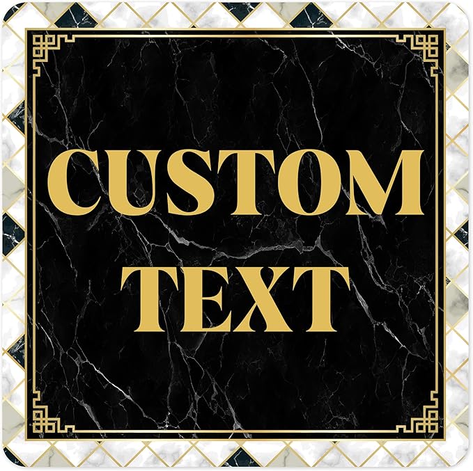 Custom Sign, Custom Street Sign, 11 Font Colors, 13 Font Styles, 4 Hole Options by MySignCenter