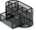 PAKASEPT Desk Organizers, Mesh Desk Organizer Caddy Supplies by PAKASEPT