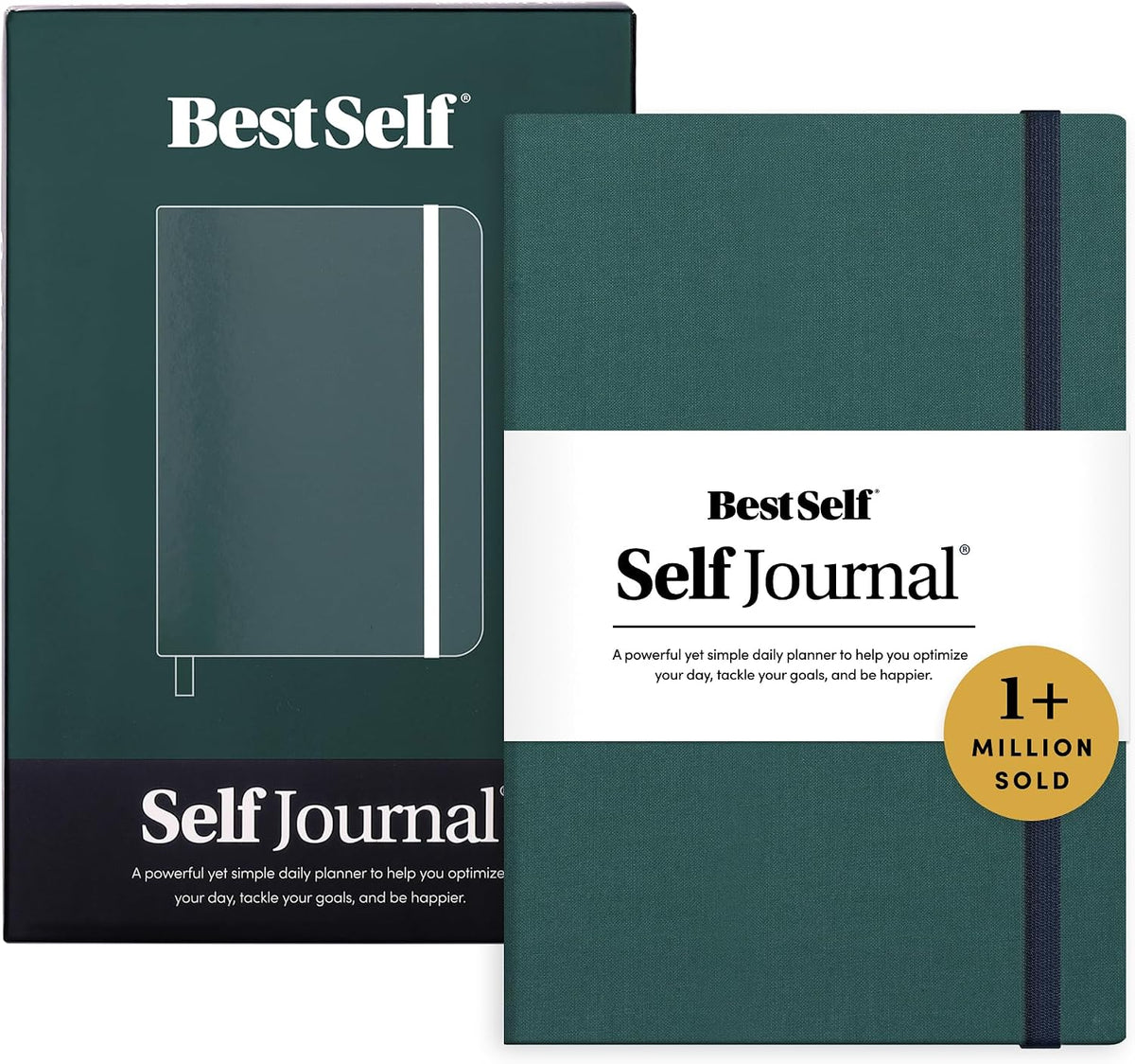 BestSelf 13-Week Self Journal & Goal Planner – Undated Daily ADHD-Friendly