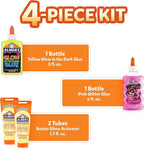Elmer’s Butter Slime Kit, Includes Glow in the Dark Glue, Glitter Glue - Image 2