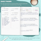 Clever Fox Self-Care Journal – Daily Reflection Notebook – Mental Health & - Image 4