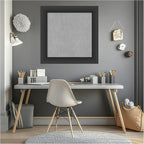Amanti Art Black Framed Magnetic Board 25x25 Medium Vision Board - Image 6