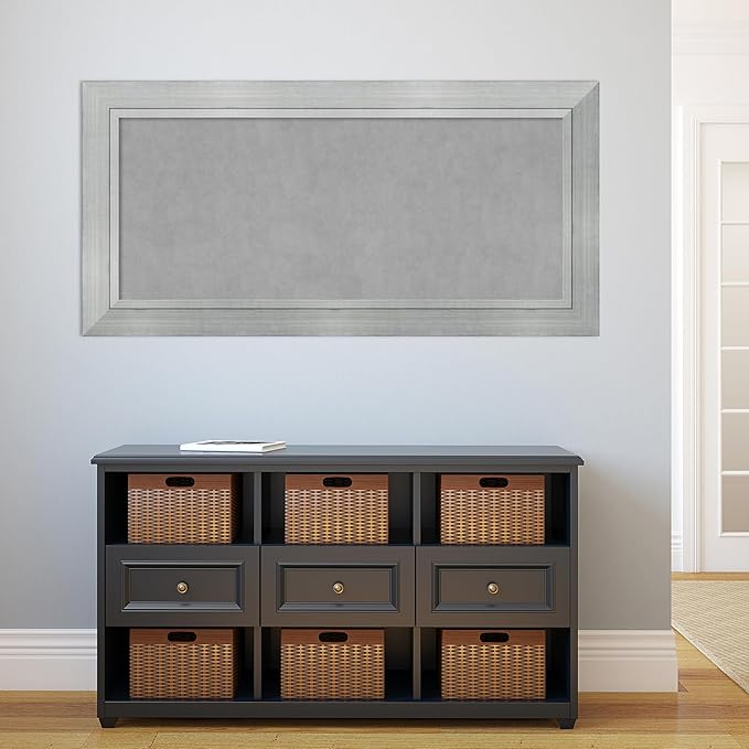 Amanti Art Silver Framed Magnetic Board 27x55 Oversize Vision Board - Image 5