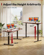 SANODESK Electric Standing Desk 48 x 30 Inches Whole-Piece Desktop Height - Image 8