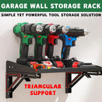 ulibermagnet garage folding storage rack shelves,200lb metal wall, side view