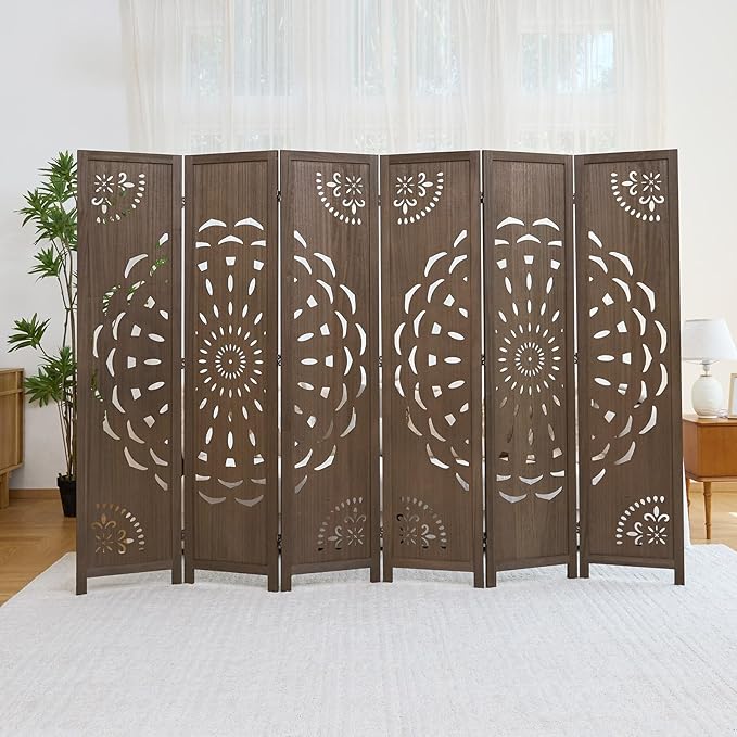 66.9Inch Wooden Room Partition - Image 2