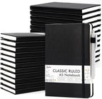 24 Pack Journal Notebook for Work, Feela Business Notebook Bulk Hardcover Lined by feela