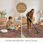 GENIMO 6x9 Area Rugs for Living Room, Machine Washable Non Slip Vintage Rugs - Image 7