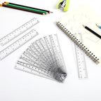 150 Pcs 6 Inch Ruler Clear Plastic Rulers Bulk - Image 7
