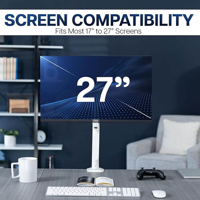 VIVO Heavy Duty Single Monitor Tension Arm - Image 7