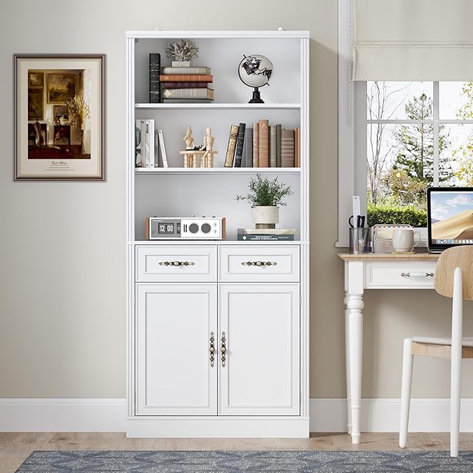 BORNOON 71.4" Tall Bookshelf - Image 3