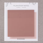 DiverseBee 50 Sheets Pastel Transparent Sticky Notes, 3x3” Clear Sticky Tabs - Image 7