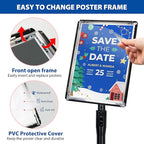 VAIIGO 4 Pack Sign Holder Stands - Image 5