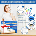 Grtard Dry Erase Magnetic White Board, Portable Small Whiteboard Set, Dry Erase - Image 2