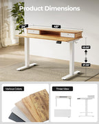 FEZIBO 48'' x 24'' Standing Desk - Image 4