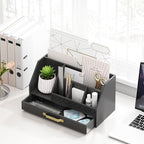 Wisuce Bamboo Mail Organizer Countertop - Image 5